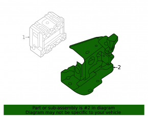 Nissan Rogue 14-16 Radar Bracket