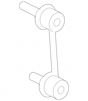 Rear left stabilizer link BMW 5 F10 11-16 for rigid adjustment