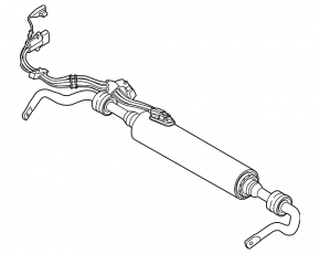 Active stabilizer rear BMW 5 G30 18-23 3.0T, 4.4T