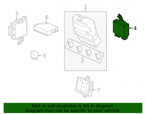 POWER STEERING MODULE Honda CRV 12-16