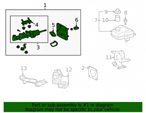 Toyota Prius 2004-09 Brake Master Cylinder