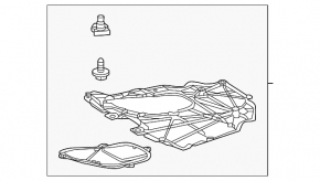 Engine protection Lexus NX250 NX350h 22-26