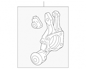 Rear right axle Acura ILX 13-15 pre-restoration