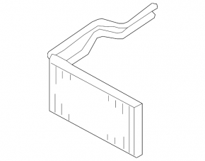 Subaru b10 Tribeca heater core