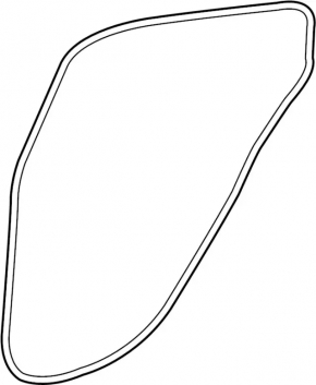 Door seal rear right Infiniti QX30 17-