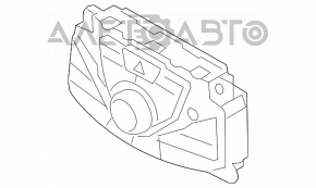 Climate control Hyundai Azera 12-17