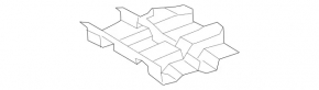 Mercedes W167 GLE 350 450 20-24 battery mount in the cabin