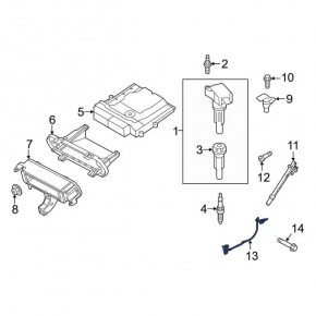 Lincoln Nautilus 19-23 Knock Sensor