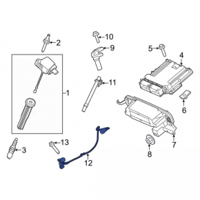 Lincoln Nautilus 19-23 Knock Sensor