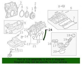 Intake Manifold Bracket BMW 3 G20 19-25 2.0T Type 2