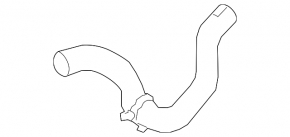 Cooling pipe right Toyota Sienna 21-25
