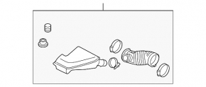 08-15 Nissan Rogue Air Duct