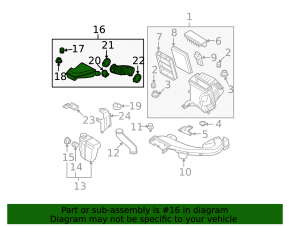 08-15 Nissan Rogue Air Duct