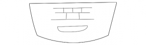 Climate control Nissan Rogue 14-20 auto scratch