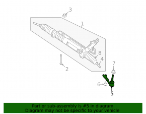 Right steering tip BMW 3 E90 E92 07-12
