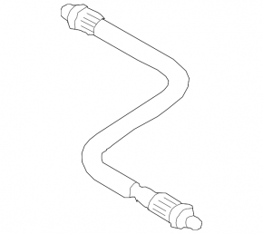 Rear left brake hose BMW 7 F01 11-15