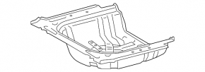 Trunk tray Toyota Avalon 13-18 on the body