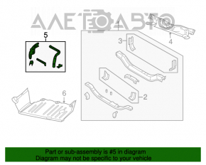 Eyepiece right Jeep Patriot 11-17
