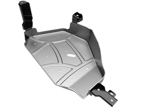 Fuel tank guard left Jeep Cherokee KL 14- Trailhawk, rust