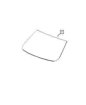 Jeep Cherokee KL 20-23 heated windshield with humidity sensor
