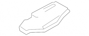 Lexus LS460 07-12 Underhood Fuse Box Cover