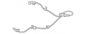 ABS sensor rear right Chevrolet Malibu 16-25