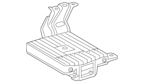 Toyota Prius 50 19-22 JBL Audio Amplifier