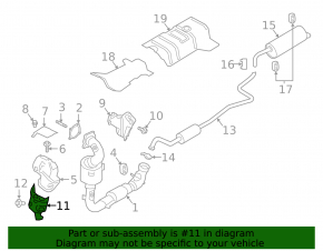 Lower manifold protection Ford Ecosport 18-21 1.0T