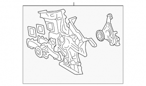 Lexus IS250 06-13 Front Engine Cover