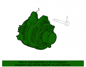 Chevrolet Camaro 16-23 3.6 Generator Hums