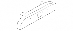 Left roof lining mounting clip for BMW 5 G30 17-23 on the front pillar