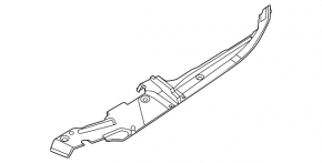 Left hood/wing seal for BMW 5 G60 24-25 i5