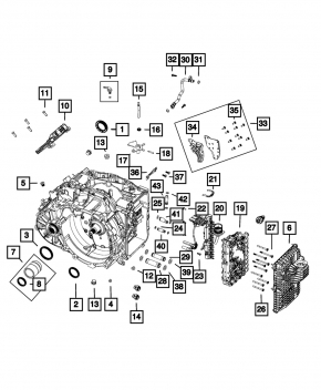 Automatic transmission control unit Jeep Compass 20-21 2.4 9st-automatic