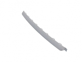 Jeep Grand Cherokee WL 21-25 long front bumper lower center trim, gloss black