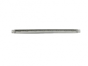 Jeep Grand Cherokee WL 21-25 long front bumper lower center trim, gloss black
