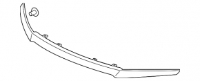 Honda Pilot 16-18 Upper Grille Molding Chrome