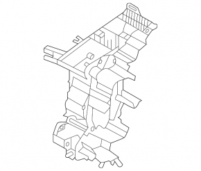 Heater housing bare right Hyundai Sonata 20-23