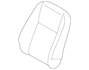 Ford Transit Connect MK2 13-18 passenger seat cushion trim, grey leather