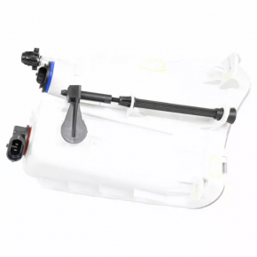 Left turn signal Ford Escape MK3 17-19 rest, white, with fog lights, sand, broken mount
