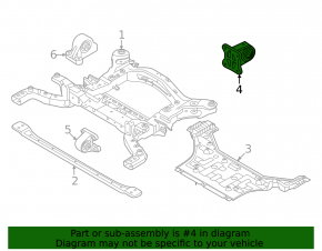 Kia EV6 22-24 Front Engine Mount