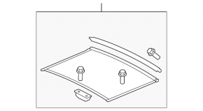 Sunroof Curtain VW CC 08-17 Ser