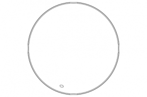 Wheel disk R17 Lexus ES350 13-15 pre-rest, light curb
