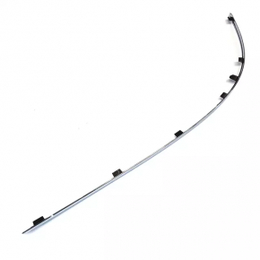 Left rear bumper molding for Audi Q7 4L 10-15 chrome