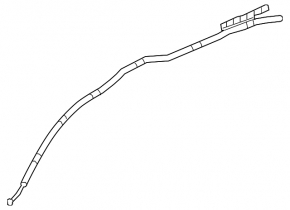Airbag side curtain right Audi Q7 16-