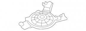 Audi Q8 19-25 Bang & Olufsen High-End rear left ceiling speaker