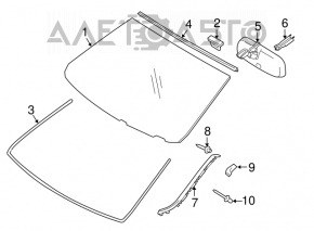 Lexus IS250 IS350 Windshield 06-09