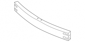 Front bumper reinforcement Nissan Maxima A36 19-23