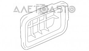 Left Ventilation Shield Lexus RX350 RX450h 10-15