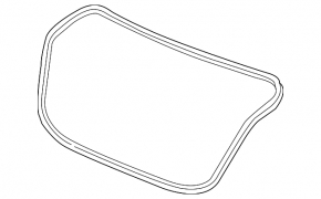 Chevrolet Cruze 16- trunk lid seal