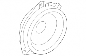 Front left door speaker Subaru Outback 15-19